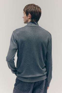 Cardigan con cremallera Slim Fit - H&m фото 4