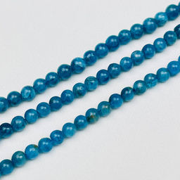 Бусины для украшений из Апатита (78 бусин) 39 см