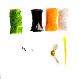 Набор для творчества. Игрушка своими руками Тигр + глазки, стека - Школа талантов фото 4