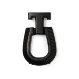 Цена за 3 шт. Ручка-кнопка CAPPIO EARRING, алюминий, цвет черный