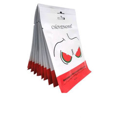 Увлажняющая тканевая корейская маска для груди 100% хлопок с арбузом - Cosmetics фото 2