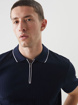 Polo Yaka Erkek Dokulu Ti??rt