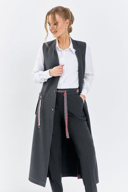 Костюм Euro Moda 646 серый