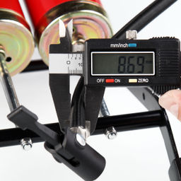 Насос ножной с манометром COMIRON FUJIN 2, стальной корпус, два поршня 55*110мм., вес 1,2 кг. /уп 10/ - Галеонтрейд фото 24