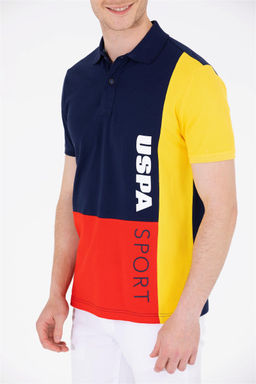 Мужская темно-синяя футболка с воротником-поло Неожиданная скидка в корзине - U.s. polo assn фото 6