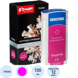 Картридж струйный Комус 728 F9J66A пур. 130мл для DJ T730/T830