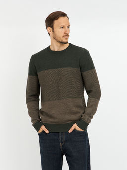 джемпер мужской в широкую полоску - Glenfield фото 4