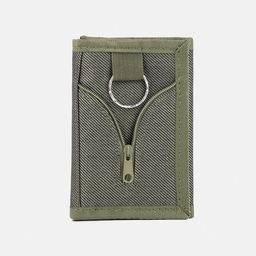 Кошелёк на липучке, цвет хаки - Simaland фото 5