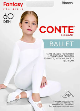 CONTE BALLET 60 Легинсы детские bianco