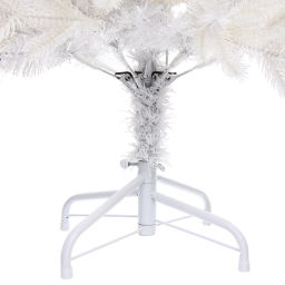 Ёлка "Мальва" 120 см, ПВХ, резина (198 веток), Белая