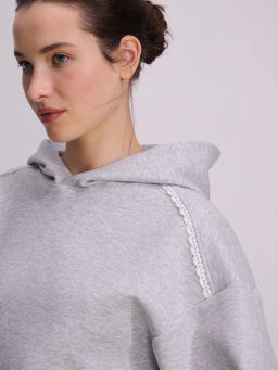 Худи с хлопком в составе / Zarina  фото 8