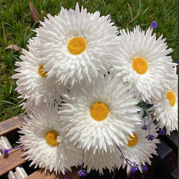 Ромашки искусственные Aopen садовые 13 голов 50 см