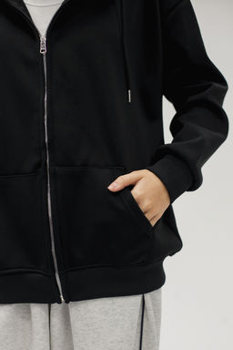 Худи на молнии с капюшоном