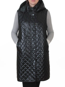 802 DK. GREEN Жилет утепленный женский (50 гр. синтепон) - Fashion фото 3