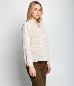 Блуза #КТ803 (8), бежевый - Dommod фото 2