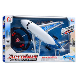 Самолет "Боинг-2" р/у, 27 MHz, свет, аккум, в коробке