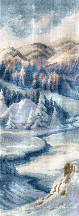Набор для вышивания PANNA PS-1744 Оттенки зимы 12 х 33.5 см