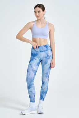 Легинсы Темно-синий (Принт)