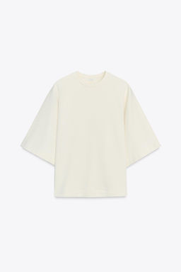 RUSTIC SHORT SLEEVE SWEATSHIRT - Zara фото 28