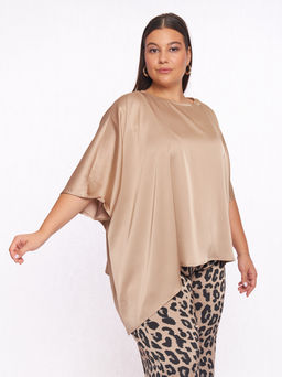 Блузка ассиметричная BL53037GLD61