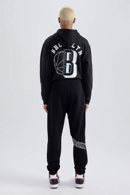 DeFactoFit Спортивные штаны стандартного кроя для бега NBA Brooklyn Nets фото 8