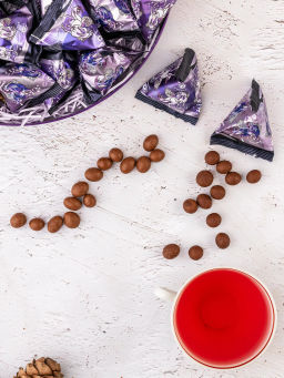 Драже Пирамидка Пегас арахис в глазури вес 500 г (Сириус)