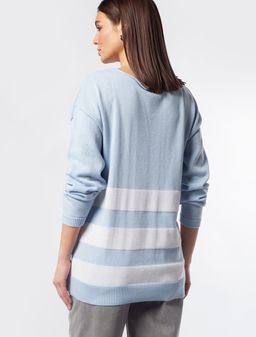 VILATTE / Джемпер из пряжи со льном  фото 3