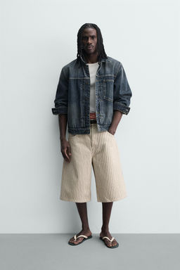 JORTS RELAXED FIT RAYA DIPLOM?TICA / Crudo