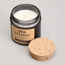 СВЕЧА АРОМАТИЗИРОВАННАЯ В СТАКАНЕ SPA RETREAT BLACK AMBER&CINGER LILY 7,3*7,4 СМ - Lefard фото 3