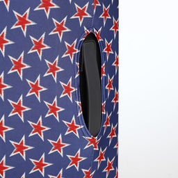 Чехол для чемодана 28, цвет синий/красный - Simaland фото 5