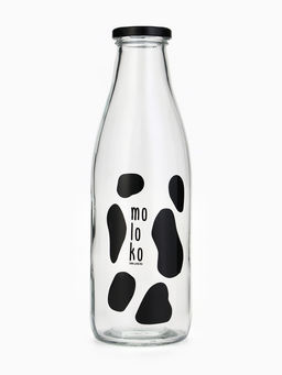 Бутылка стеклянная для молока, 1000 мл