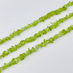 Бусины для украшений из Хризолита крошка 40 см