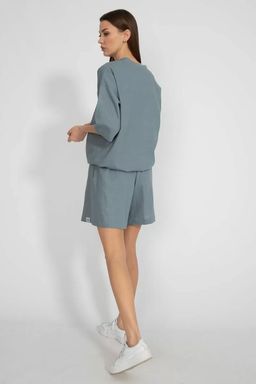 Льняные шорты 4074 - Kivviwear фото 4