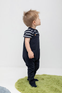 КР 6466/индиго к448 полукомбинезон д/мал яс - Crockid фото 4