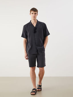 Regular Fit K?sa Kollu Arm?rl? Erkek G?mlek