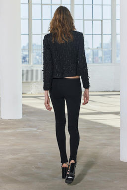 TEXTURED SEQUIN JACKET ZW COLLECTION - Zara фото 4