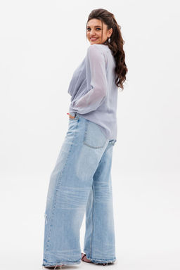 Блуза ANELLI 1380 утренний туман  фото 2