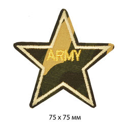 Термоаппликации  арт.TBY.A08 ARMY 75х75 мм уп.10 шт