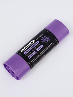 Мешки для мусора в рулоне ароматизированные "UpakLand" 120 л, лимон ПНД, толщина 20 мкм, 10 шт 11008