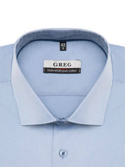 Сорочка мужская длинный рукав GREG 220/131/2261/Z/1p  фото 3