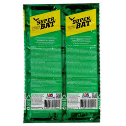 Цена за 7 шт. Пластины от комаров Super Bat, зелёные, 10 шт.