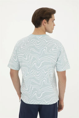 Мужская футболка водно-зеленого цвета - U.s. polo assn фото 5