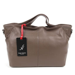 Женская кожаная сумка Sergio Valentini SV-2098 Хаки Н-4  фото 2