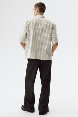 Camisa de sarga con media cremallera Relaxed Fit - H&m фото 6