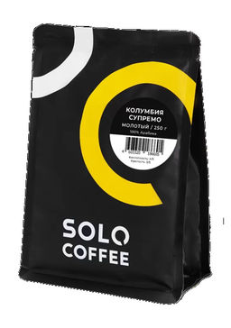 Кофе в зернах Solo Coffee Колумбия Супремо (100% арабика), свежеобжаренный  фото 6