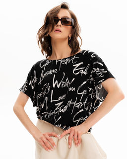 Футболка кимоно-баллон