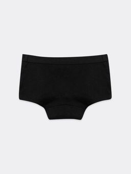 Цена за 2 штуки!!! Хлопковые трусы-шорты черные однотонные и для девочек