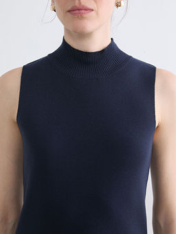 Yar?m Bal?k?? Yaka Kad?n Triko S?veter