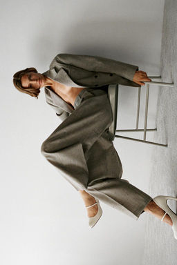 ZW COLLECTION 100% WOOL BLAZER - Zara фото 2