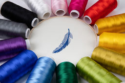 Нитки для вышивания Gamma V120/2 100% вискоза 5000 я 4570 м